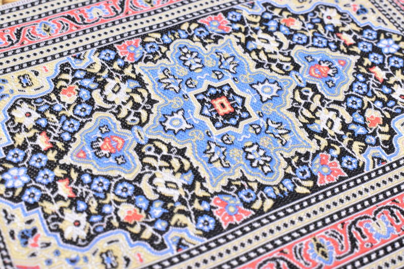 ミニチュアラグ 100×150mm [KPSR37] (1/12スケール) [m-s]【ネコポス