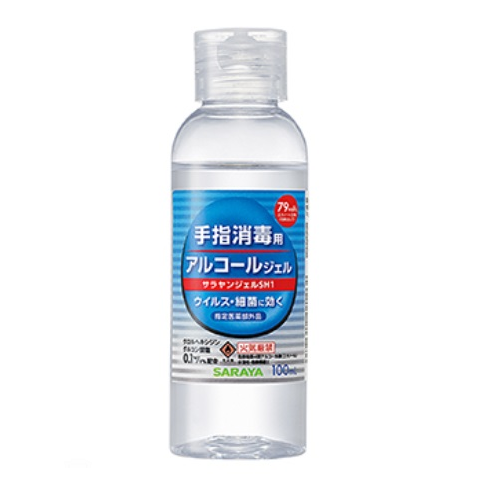 サラヤ SARAYA 手指消毒用アルコール サラヤンジェルSH1 100mL CP 指定医薬部外品 低粘度ジェル