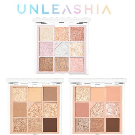 アンリシア アイシャドウ グリッターペディア アイパレット ヴィーガングリッター 韓国コスメ UNLEASHIA