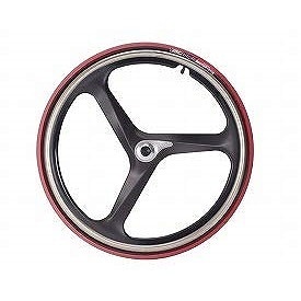 3p.act カーボンホイール / ブラック タイヤ：レッド＜松永製作所