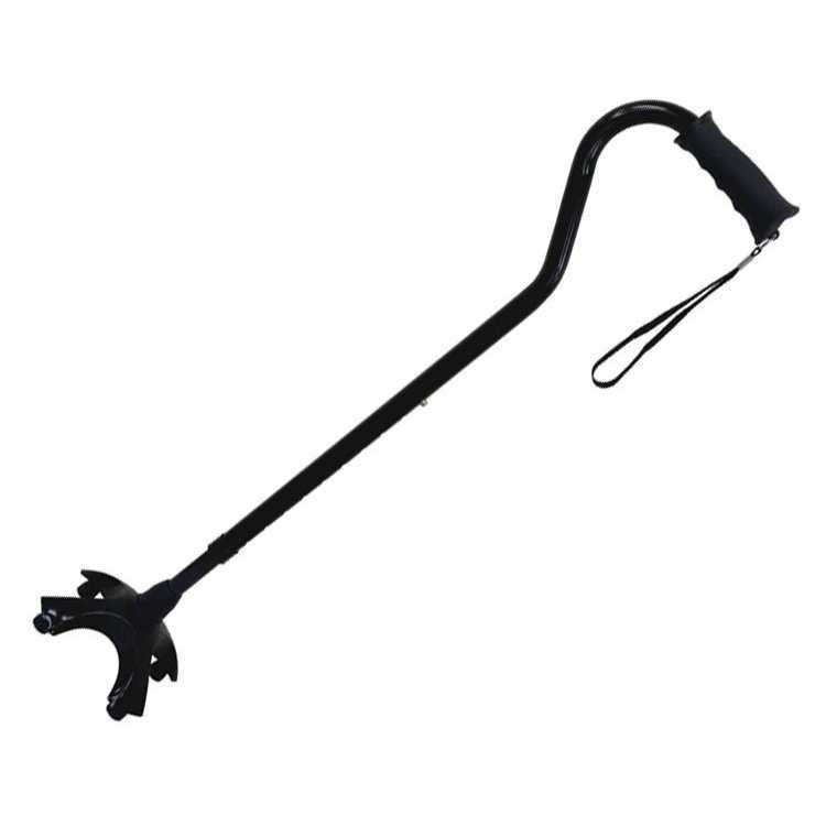 可動式4点杖 オフセットタイプ/CX-07004 ラージベース＜介援隊