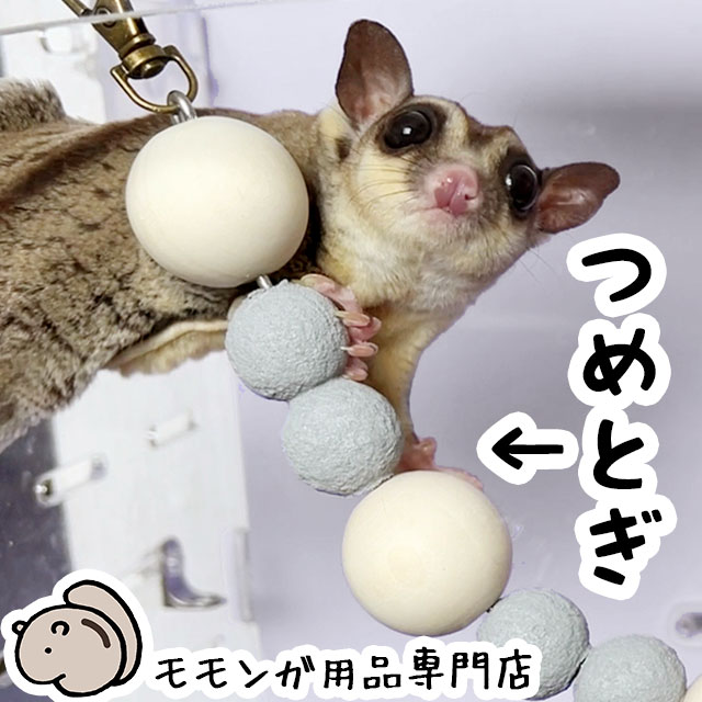 本店限定価格】フクロモモンガの曲がる爪とぎバー 自由に形を変え