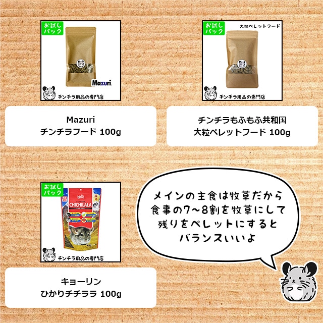 チンチラの飼育初心者セット01 基本の飼育用品セット 専門店が選んだ16 