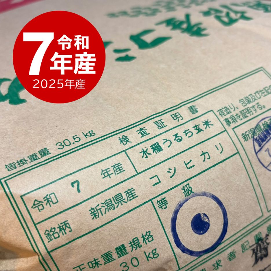 魚沼産コシヒカリ