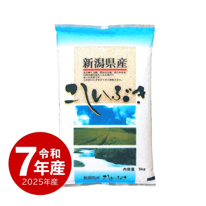 ゆう新潟産こしいぶき20kg 新潟産こしいぶき 20kg (5kg×4袋) 令和6年産 ｜お米通販・送料無料