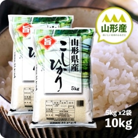 お米 山形県産 コシヒカリ 10kg 令和6年産