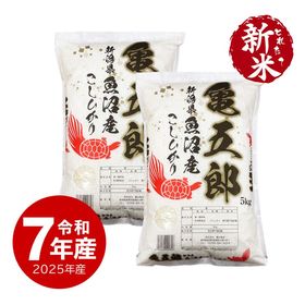 【新米】 10kg 亀五郎さんのコシヒカリ 令和7年産