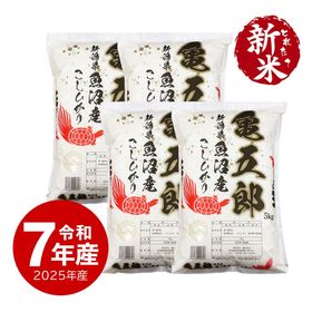 【新米】 20kg 亀五郎さんのコシヒカリ 令和7年産