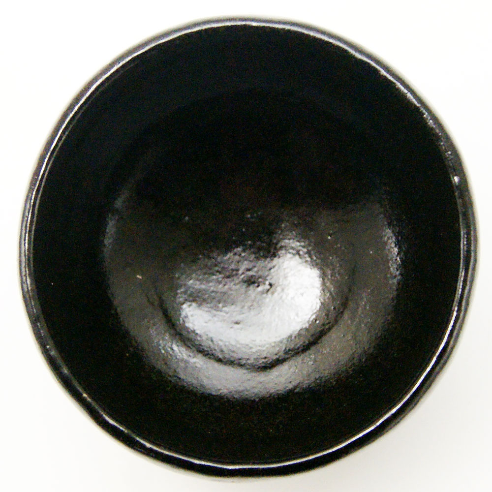 抹茶碗 黒楽茶碗 佐々木松楽 作 通年物の通販は【茶道具のみのる園】