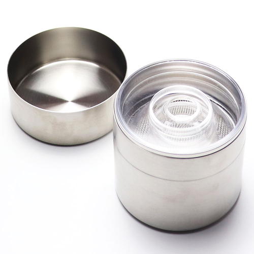 抹茶篩 小 ステンレス製 竹へら 茶上合付 茶道具 茶器 茶道具類 茶の湯道具 抹茶 お点前 水屋 お稽古用