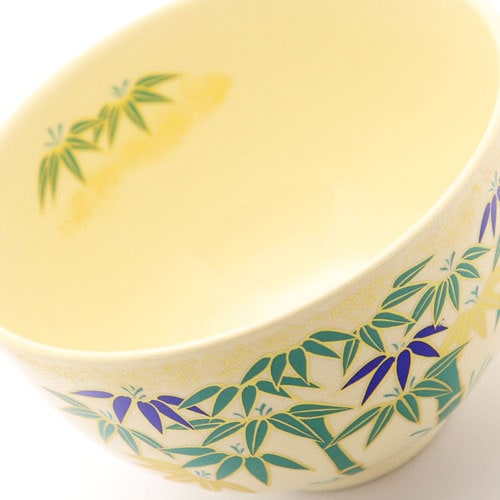 抹茶茶碗 竹林 通年物の通販は【茶道具のみのる園】