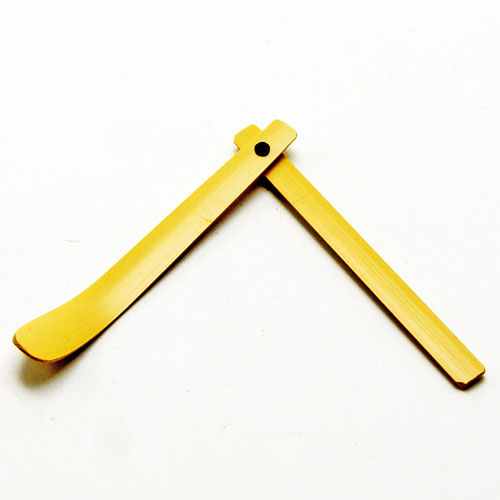 野点用 茶杓 折り畳み式 白竹の通販は【茶道具のみのる園】