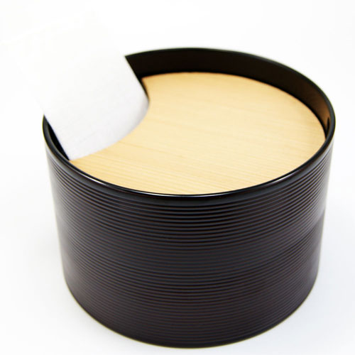 茶道具、「茶巾落し」 茶巾落し 寸胴 堅地本漆塗の通販は【茶道具のみのる園】