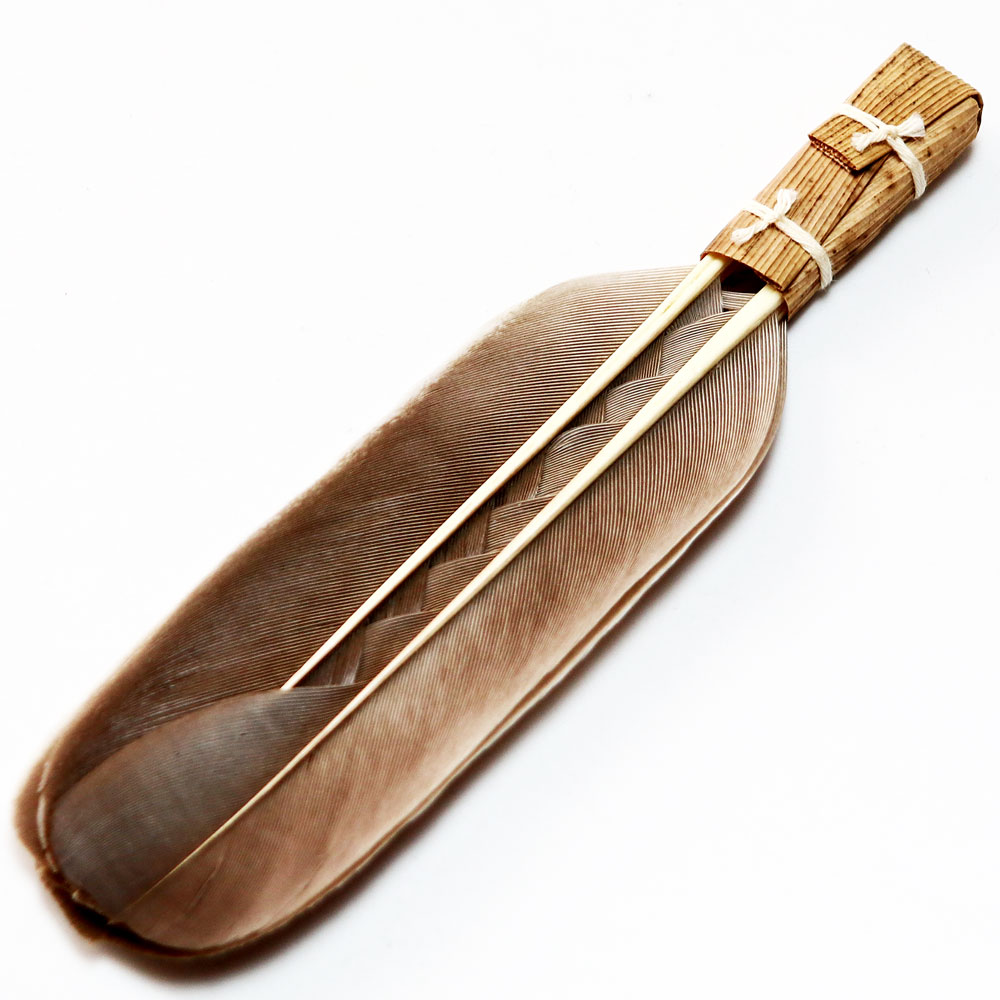 組小羽根 茶掃用 灰茶色 茶道具 Tea ceremony utensils 茶器 抹茶を点てる道具 竹製品 陶磁器 茶の湯道具 抹茶 matcha 茶道具類 お点前 水屋 お稽古用 美術品 裏千家 表流 表千家 千家 武者小路千家 薮内流