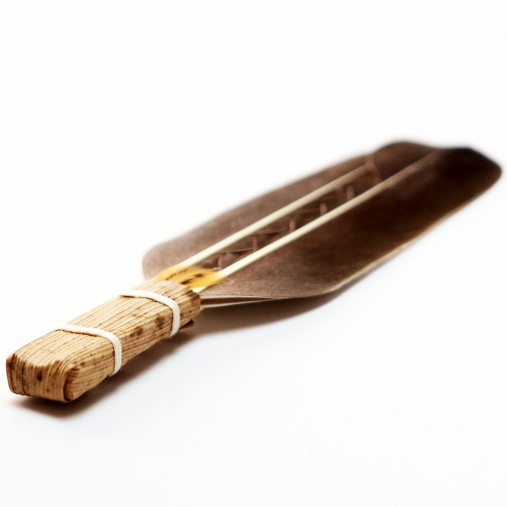 組小羽根 茶掃用 灰茶色 茶道具 Tea ceremony utensils 茶器 抹茶を点てる道具 竹製品 陶磁器 茶の湯道具 抹茶 matcha 茶道具類 お点前 水屋 お稽古用 美術品 裏千家 表流 表千家 千家 武者小路千家 薮内流