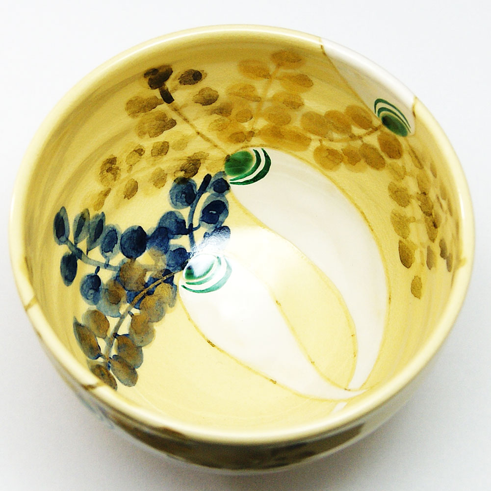 抹茶茶碗 六根 冬物 鈴木一点作の通販は【みのる園】