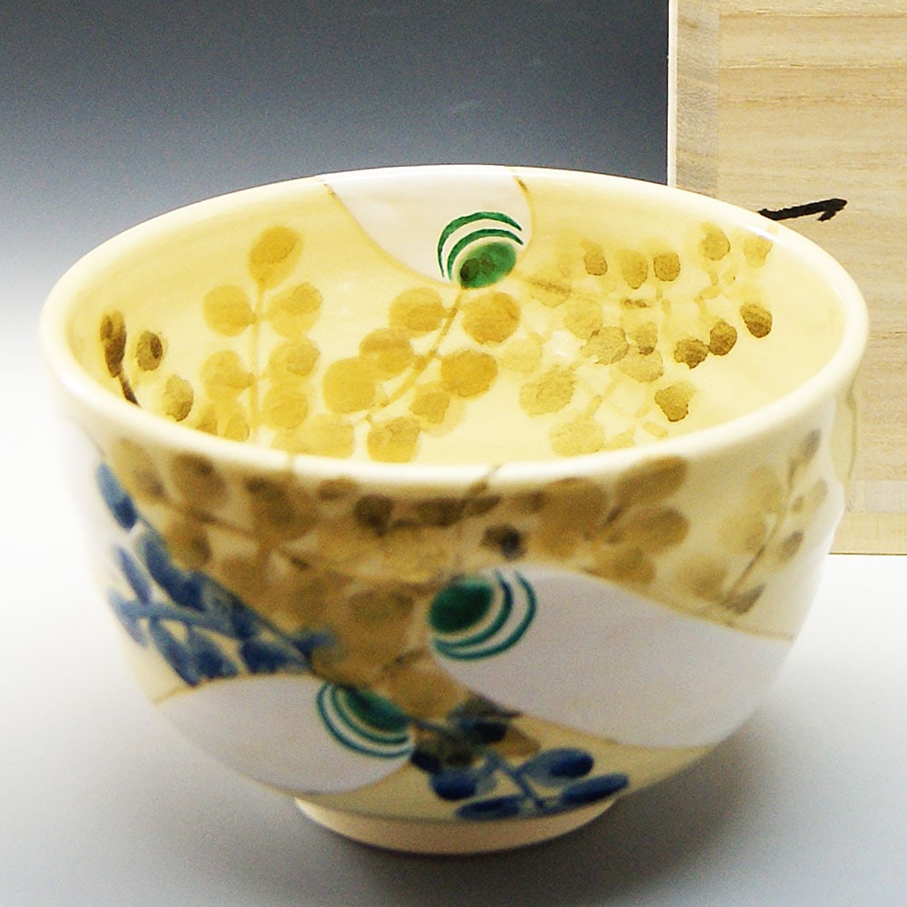 抹茶茶碗 六根 冬物 鈴木一点作の通販は【みのる園】