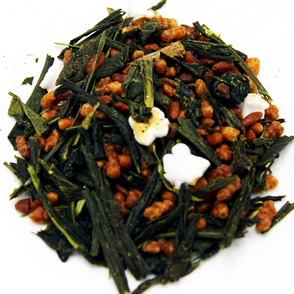 玄米茶 180g入り お茶 日本茶 緑茶 お茶の葉 茶匠 みのる園 ギフト プレゼント Green Tea お茶の種類 お食事用 おやつ用 来客用