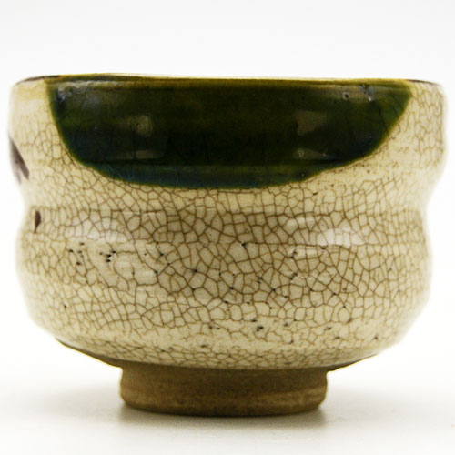 織部　茶筅茶碗　新品 野点用抹茶碗 織部の通販は【茶道具のみのる園】