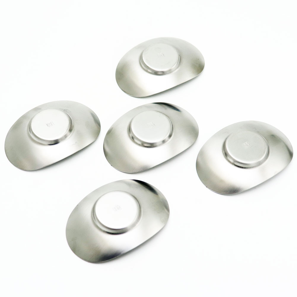 玉露茶碗用 茶托 小判型 5個セット ステンレス製の通販は【茶器の