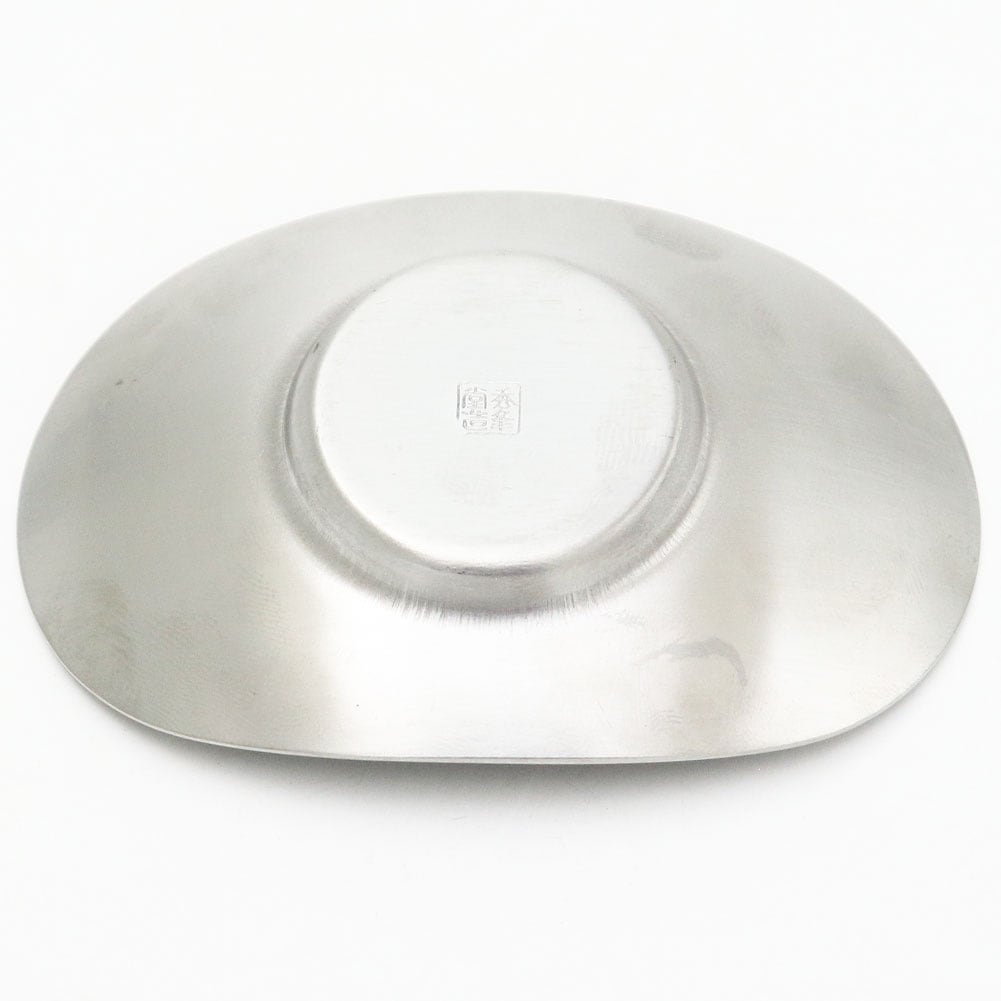 玉露茶碗用 茶托 小判型 5個セット ステンレス製の通販は【茶器の