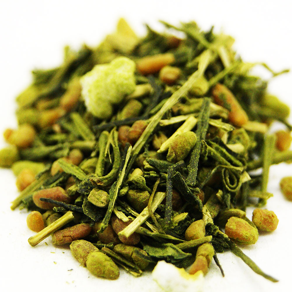 抹茶入り 白折玄米茶 200ｇ入り 宇治茶 お茶 日本茶 緑茶 お茶の葉 茶匠 みのる園 ギフト プレゼント Green Tea お茶の種類 お食事用 おやつ用 来客用