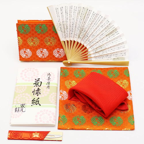 茶道入門 初歩用セット 女子用 七宝 ピンク色の通販は【茶道具のみのる園】