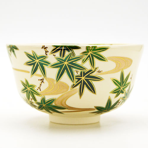 抹茶碗 青楓 相模竜泉作 夏物の通販は【茶道具のみのる園】