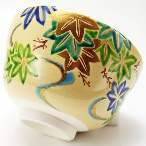 抹茶碗 青楓 夏物 鈴木一点 作 夏物の通販は【茶道具のみのる園】