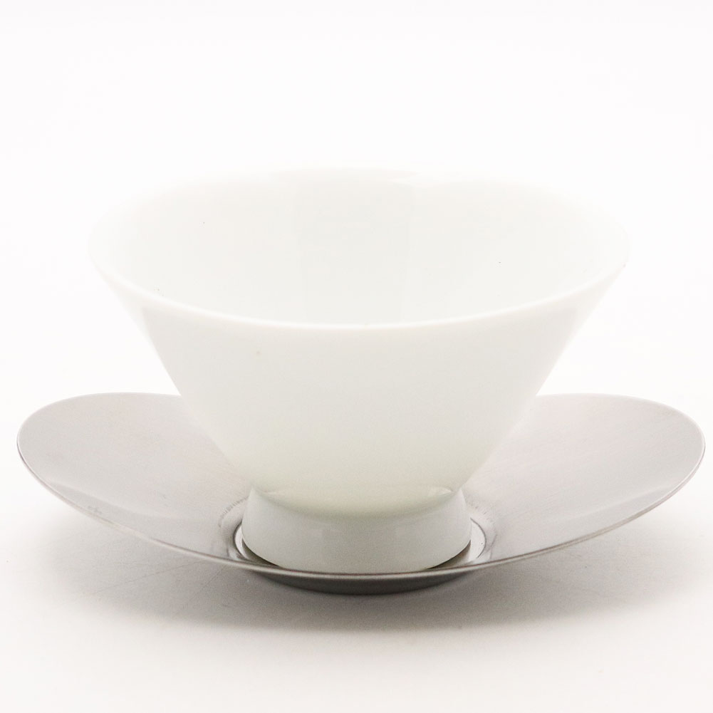 煎茶茶碗用 茶托 小判型 5個セット ステンレス製 茶器とは 茶碗の高台 底 直径3.5cm用 湯呑み 急須 湯冷まし 茶碗 茶道具 ティーセット セット 日本茶 抹茶 茶巾 おしゃれ 茶道 種類 日本製 ガラス 専門店
