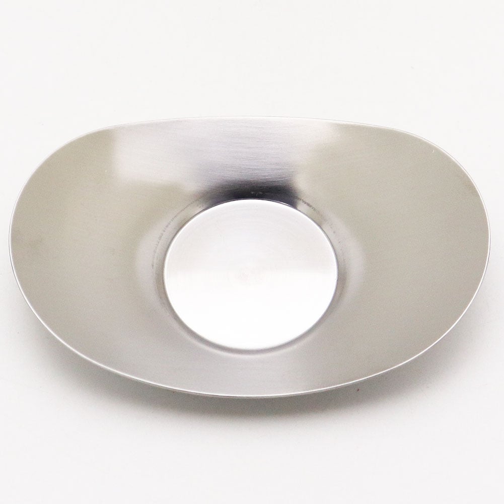 煎茶茶碗用 茶托 小判型 5個セット ステンレス製 茶器とは 茶碗の高台 底 直径3.5cm用 湯呑み 急須 湯冷まし 茶碗 茶道具 ティーセット セット 日本茶 抹茶 茶巾 おしゃれ 茶道 種類 日本製 ガラス 専門店