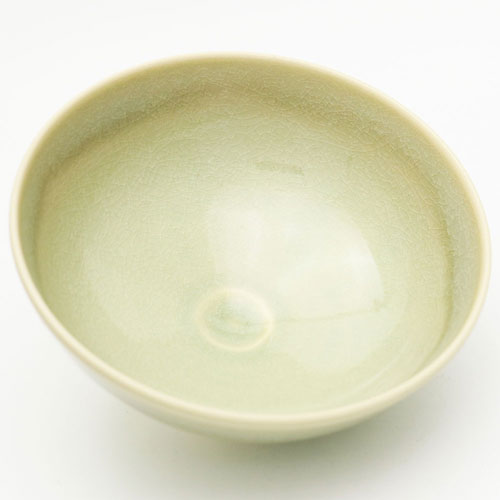 抹茶碗 青磁 平形 夏物 茶道具 陶磁器 茶器 茶道具類 Tea ceremony utensils 茶の湯道具 抹茶 matcha お点前 水屋 お稽古用