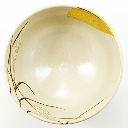 抹茶茶碗 武蔵野絵 中村良二作 秋物の通販は【茶道具のみのる園】