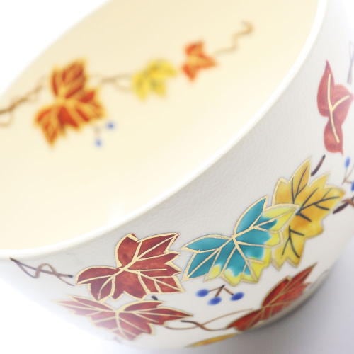 抹茶茶碗 赤蔦 秋物の通販は【茶道具のみのる園】