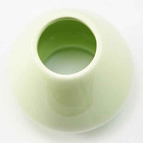 陶器製 緑と白の茶道具 くせ直し 茶筅直し 薄緑色の通販は【茶道具のみのる園】