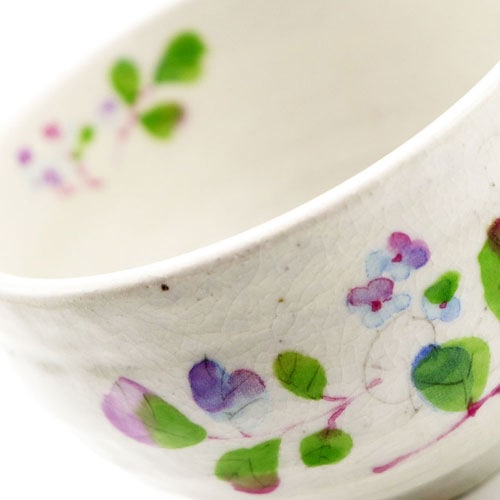 野点用抹茶碗 草花の通販は【茶道具のみのる園】