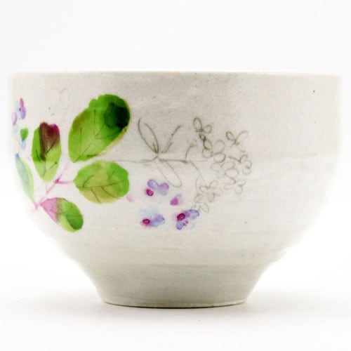 野点用抹茶碗 草花 ミニ抹茶茶碗 茶道具 陶磁器 茶器 茶筅 茶碗 棗 古帛紗 袱紗 茶巾 炭道具 灰 茶道具類 柄杓 水指 掛け軸 茶の湯道具 抹茶 お点前 水屋 お稽古