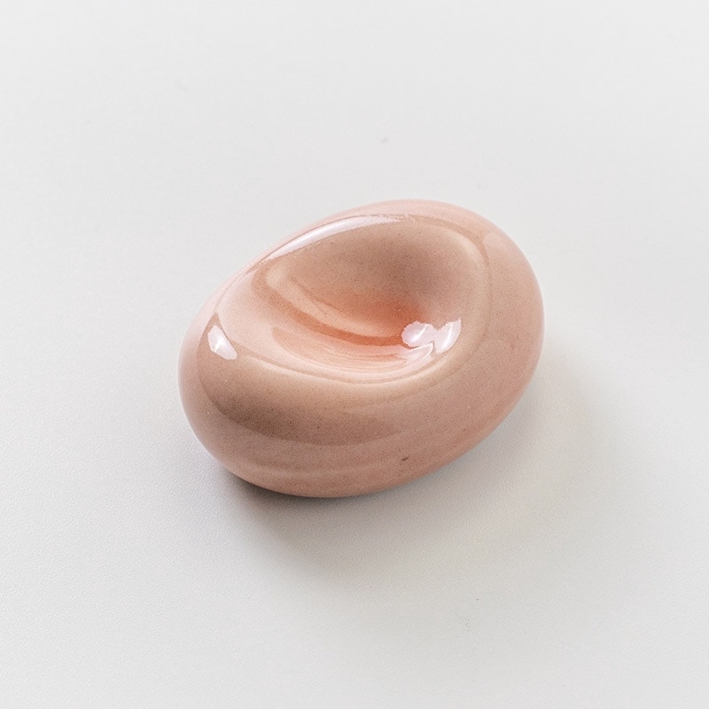 箸置き 豆玉 ピンク
