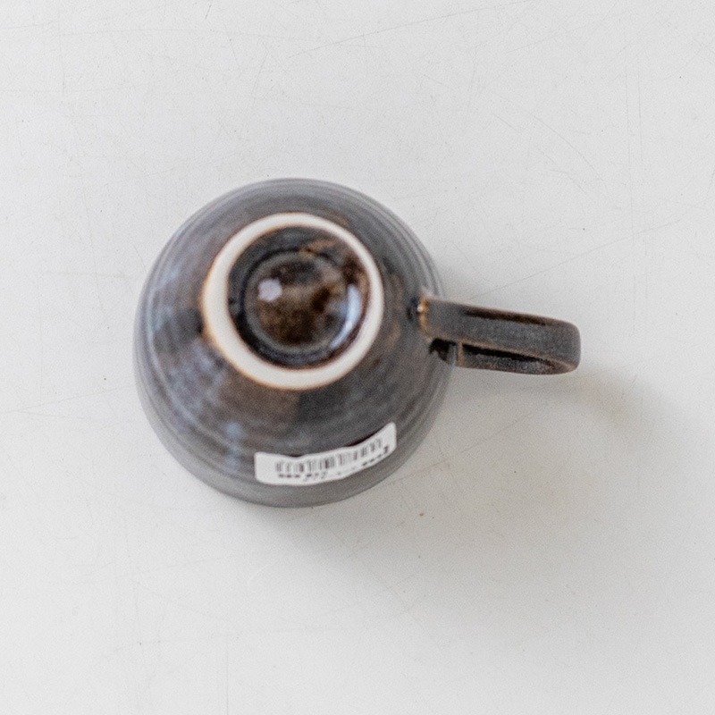 窯変美濃 コーヒーカップ 黒