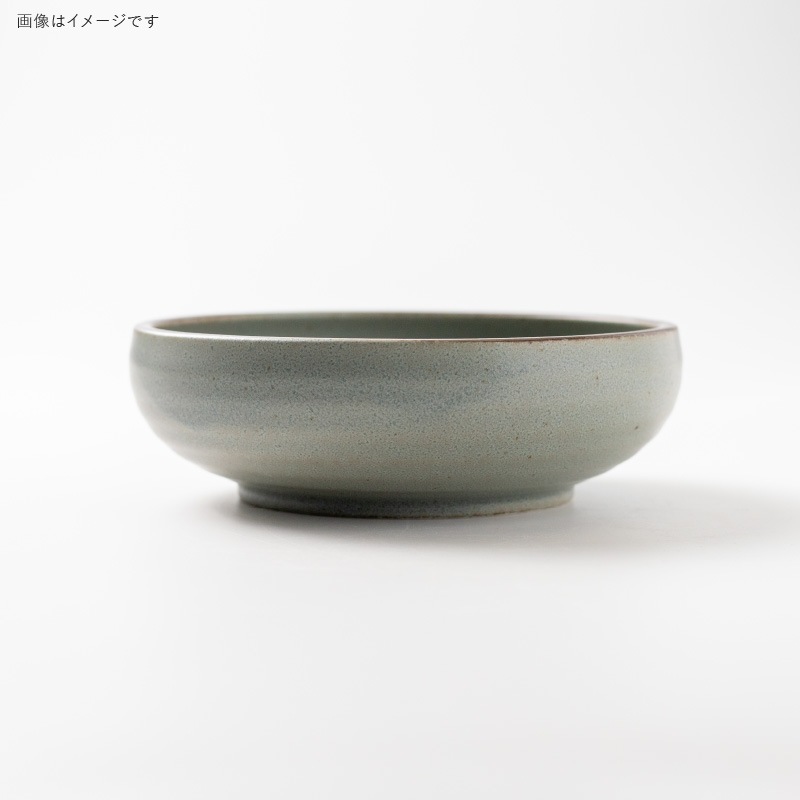 グレー 陶器 ボウル 中型 小鉢 プラスチック製ボウル ニュアンスカラープラボウル 12cm グレー