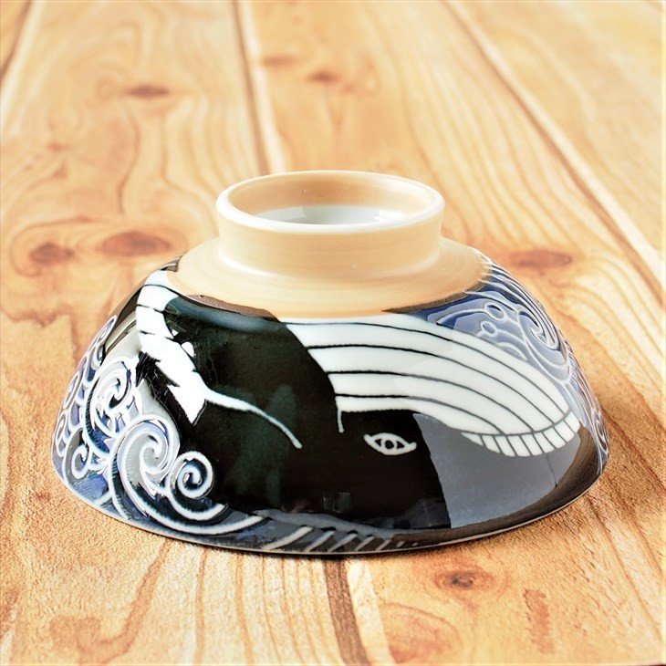 白波くじら 145茶碗