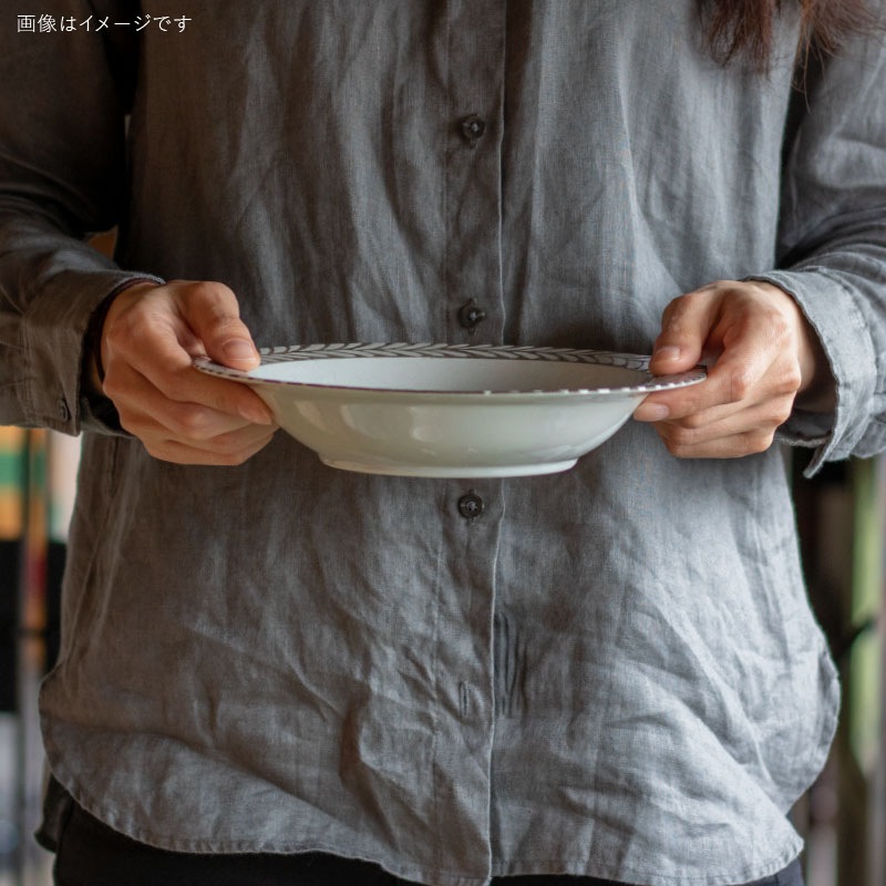 専用になります。　ディーププレート　２枚 白いブランド食器｜22cmディーププレート｜EXQUISITE｜ニッコー公式