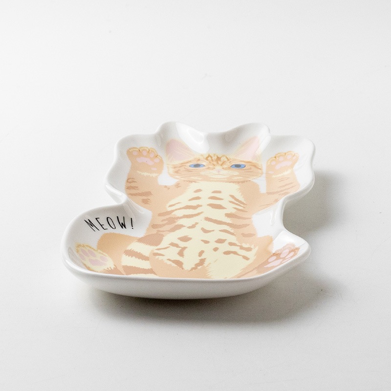 MEOW!MEOW! ねこ皿(L)