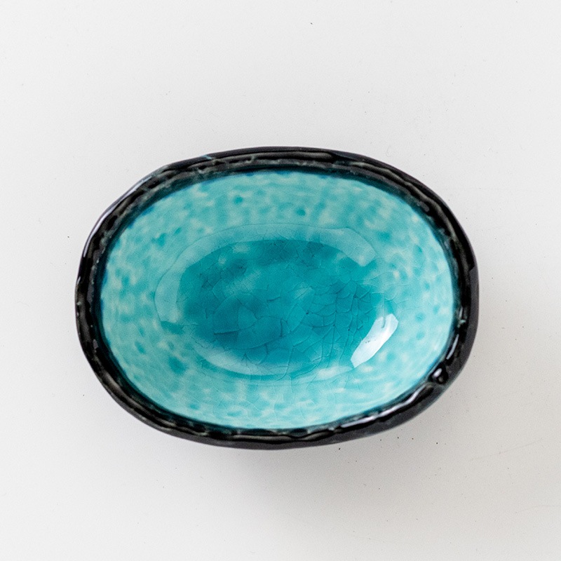 あかり 95楕円鉢 スカイ | シリーズ,COLLECTION,あかり | MINORU TOUKI