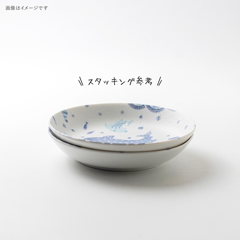 波間の甚兵衛 70深皿