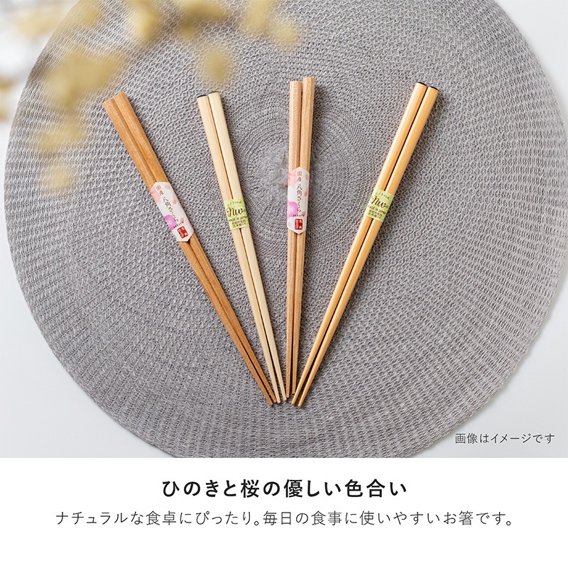箸 木箸 ひのき 23cm