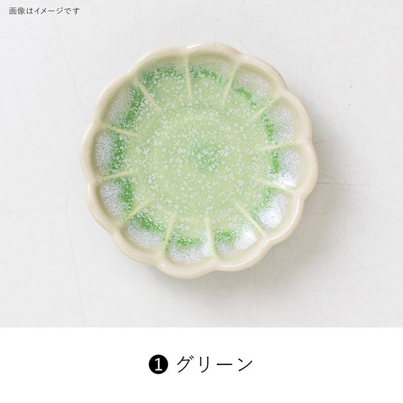 Melt(メルト) 90輪花小皿