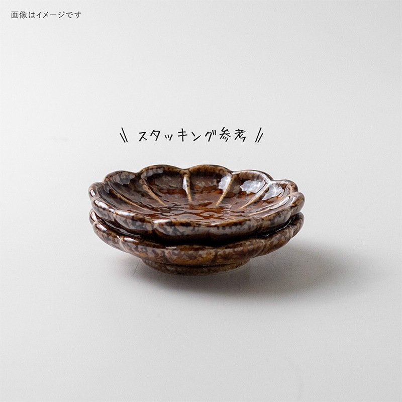 ドイツ陶器製笑顔のBONZOフィギュア 約10cm toiro(トイロ) 90輪花小皿 アメ | シリーズ,ORIGINAL,toiro | MINORU TOUKI