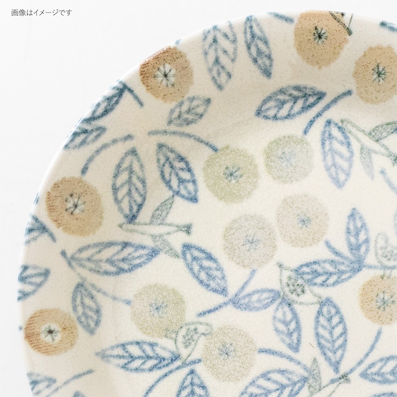 ひなた暮らし 軽量カレー皿 花の音