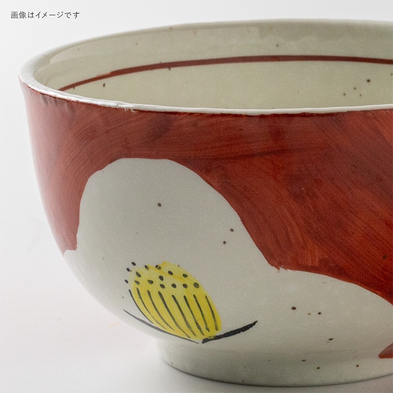 赤絵 椿 小丼 | シリーズ,ORIGINAL,赤絵椿 | MINORU TOUKI
